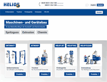 Tablet Screenshot of helios-systems.de